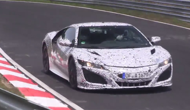 Video: New Honda NSX Hits the Nurburgring