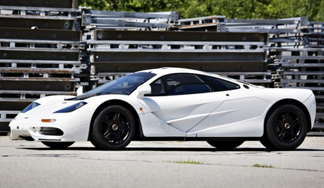 White McLaren F1 Could Fetch $14 Million at Auction!