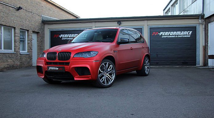 Official: Anodized Matt Red BMW X5 M by Fostla