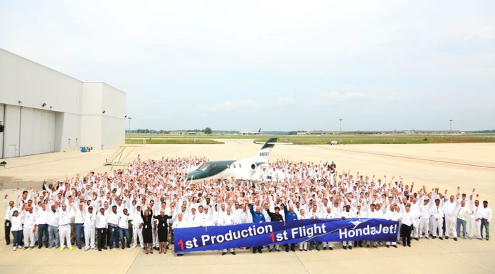 First Production HondaJet Takes Flight