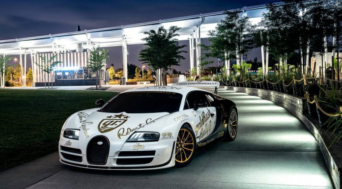 goldRush Rally Bugatti Veyron Supersport Pur Blanc in NYC 