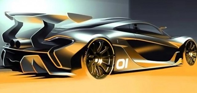 Official McLaren P1 GTR Rendering Revealed