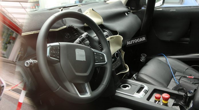 Interior of Land Rover Discovery Sport Spied!