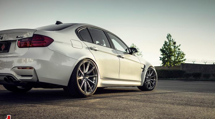 2014 BMW M3 on Forged Vorsteiner Wheels