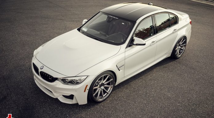 2014 BMW M3 on Forged Vorsteiner Wheels