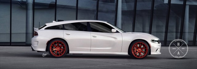 Dodge Charger SRT Hellcat Shooting Brake Imagined 