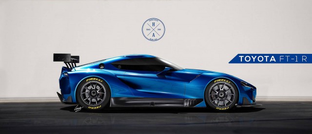 Render: Toyota FT-1 R by Hansen Art