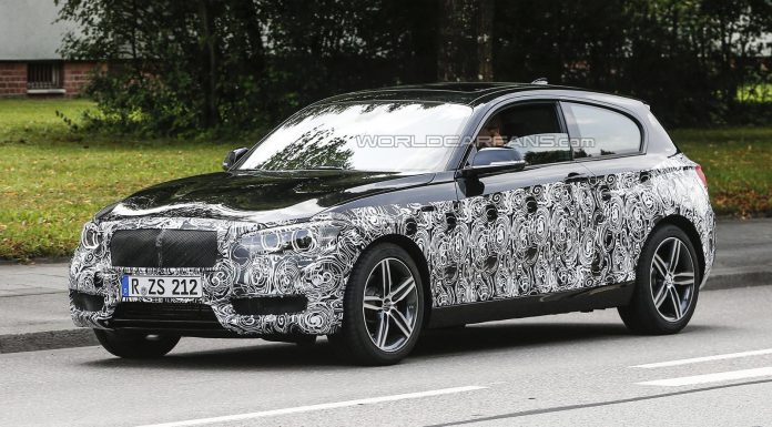 Facelifted BMW 1-Series Tests