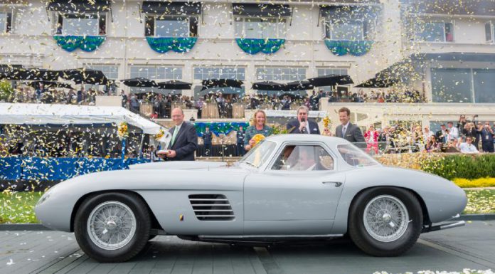 1954 Ferrari 375 MM Scagliette Coupe Awarded Best in Show at Pebble Beach Concours d'Elegance