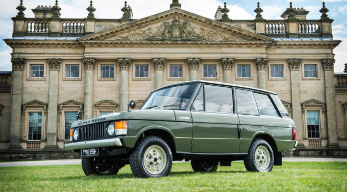 First Ever Range Rover Chassis #001 Bound for Silverstone Auctions 
