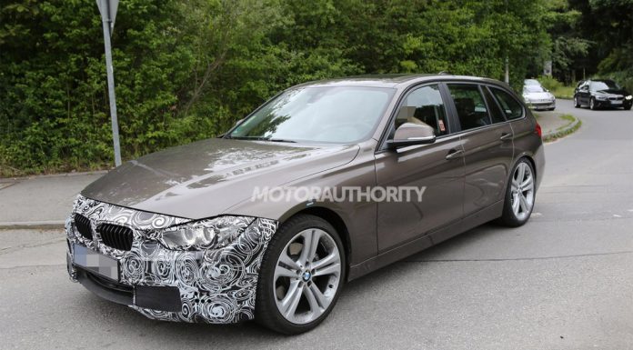 Tweaked BMW 3-Series Touring Spied Testing for the First Time