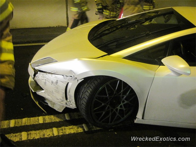 Lamborghini Gallardo LP560-4 Crashed in Austrian Tunnel