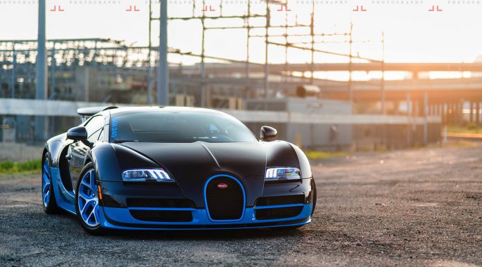 Amazing Bugatti Veyron Grand Sport Vitesse Sunrise Photoshoot!