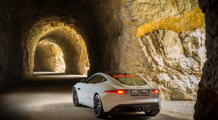 Photo of the Day: Jaguar F-Type V8 Coupe in Underground Tunnels