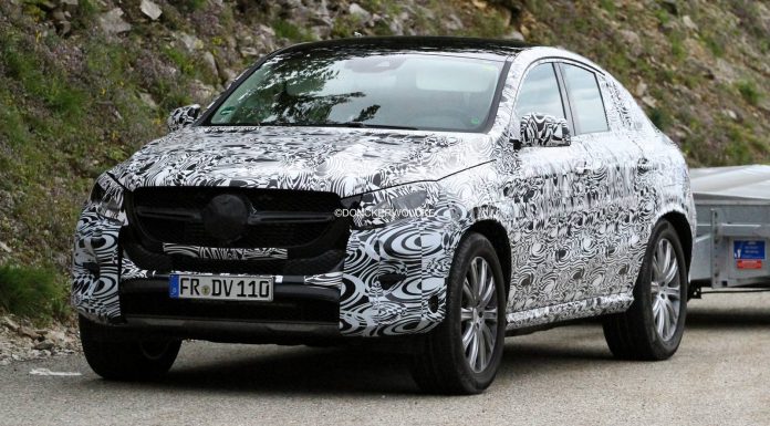 Upcoming Mercedes-Benz GLE Spied Testing 