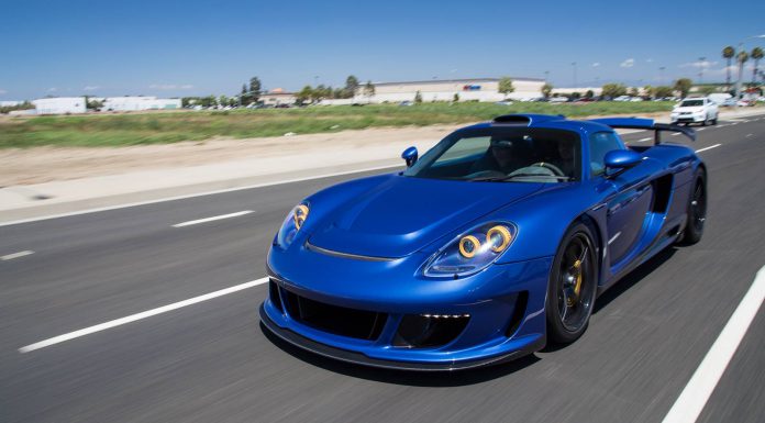 Blue Gemballa Mirage GT Photoshoot