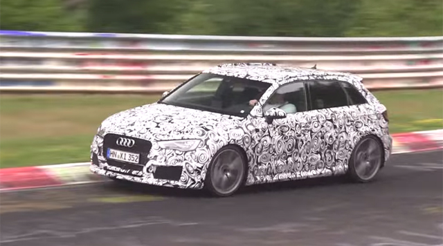 Video: New Audi RS3 Sportback Tests