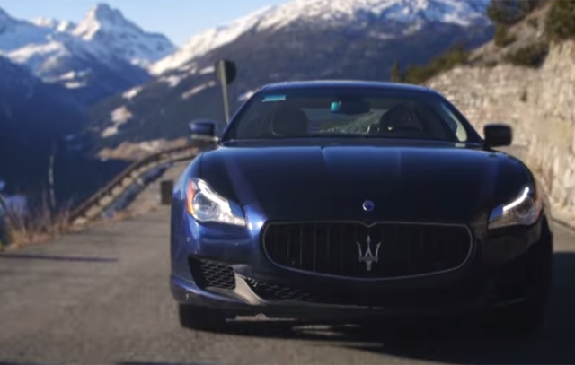Video: Maserati Ghibli and Quattroporte Hits the Stelvio Pass