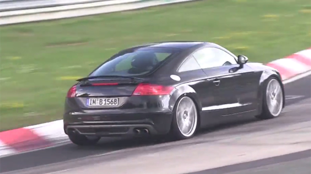 Video: New 2016 Audi TT RS Tests at the Nurburgring