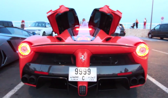 Video: Two Ferrari LaFerraris Start Up!