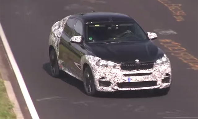 Video: New BMW X6 M Tests at the Nurburgring