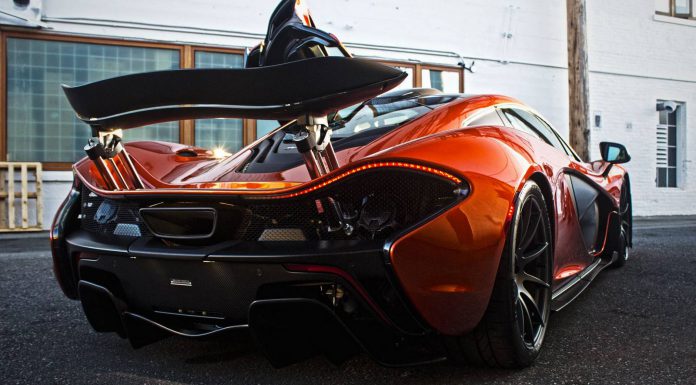 Volcano Orange McLaren P1 #174 in Canada