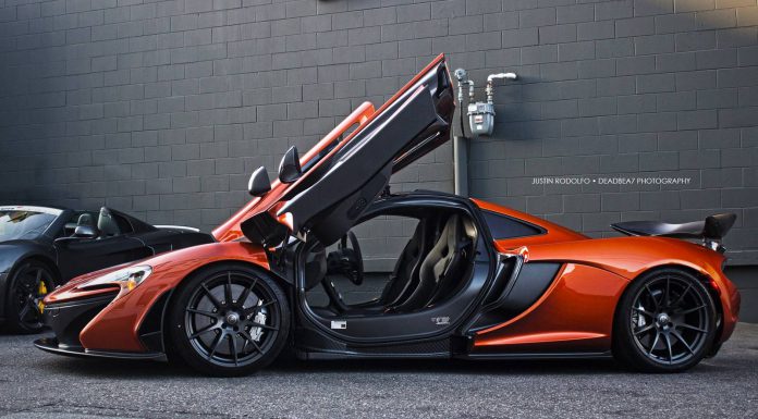 Volcano Orange McLaren P1 #174 in Canada