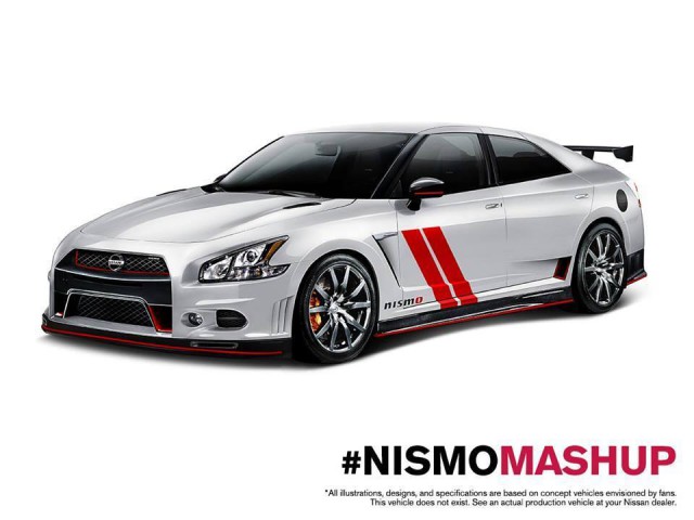 Nismo Creates Crazy Sentra 370Z and Maxima GT-R Mashup Renders!