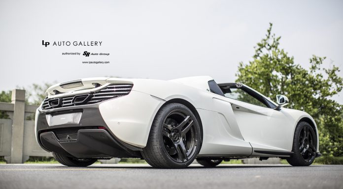 White McLaren 650S Spider Wears Unique Three-Spoke PUR Wheels