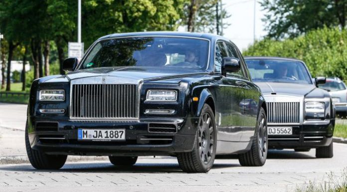 Next-Generation Rolls-Royce Phantom Snapped