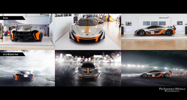 Fernandez-World Recreates Amazing McLaren P1 GTR Photoshoot