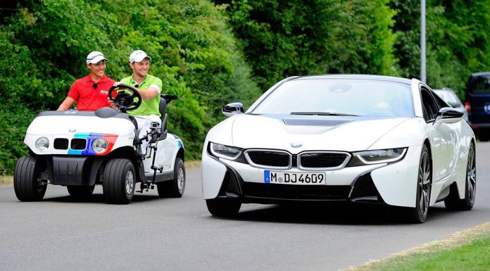 Golf Star Graeme Storm Wins BMW i8