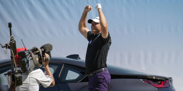 Golf Star Graeme Storm Wins BMW i8