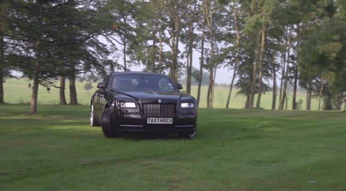 Video: Rolls-Royce Wraith Goes Hard Drifting with Tax The Rich