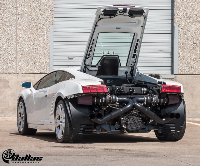 1100hp Lamborghini Gallardo Twin Turbo by Dallas Performance 