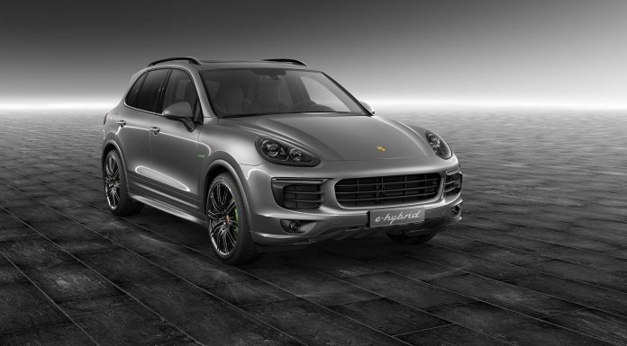 Meteor Grey Metallic Cayenne S E-Hybrid by Porsche Exclusive 