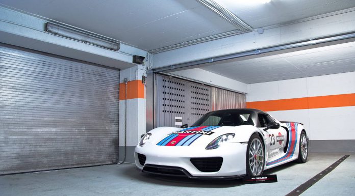 Gallery: Martini Porsche 918 Spyder Weissach Package