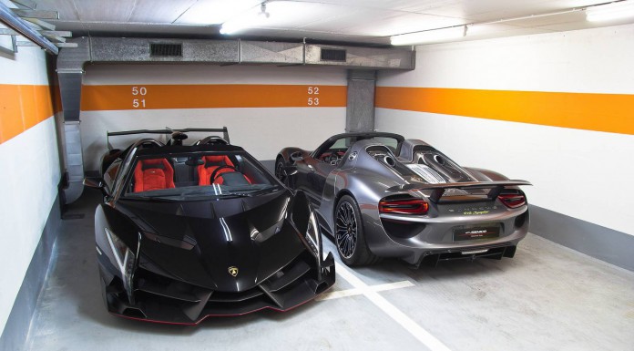 Veneno + Porsche 918 Spyder 