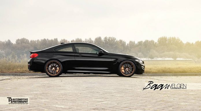 Black BMW M4 with Matt Bronze HRE Wheels