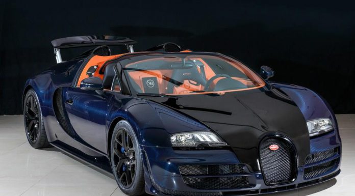 For Sale: Unique Blue Carbon Bugatti Veyron Vitesse in Japan 