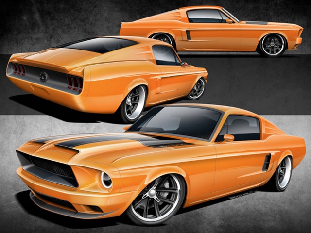 1968 Fastback Mustang Villain