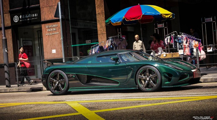 Photo of the Day: Green Koenigsegg Agera S in Hong Kong