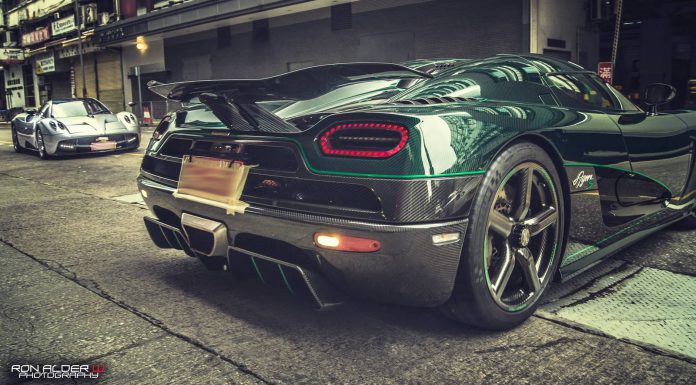 Photo of the Day: Green Koenigsegg Agera S in Hong Kong