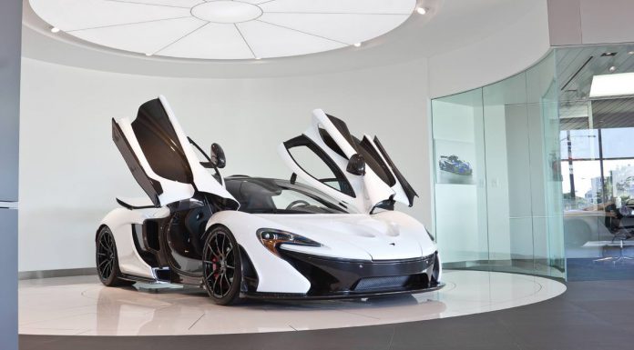 Alaskan Diamond White McLaren P1 