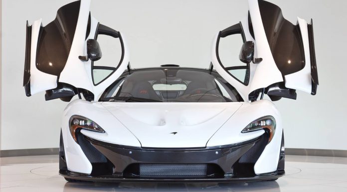 Alaskan Diamond White McLaren P1 