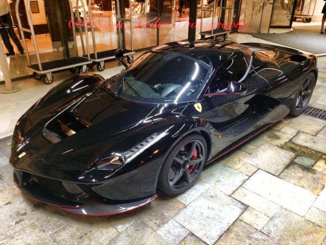 Felipe Massa's Nero LaFerrari Spotted in Monaco