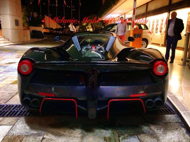 Felipe Massa's Nero LaFerrari Spotted in Monaco