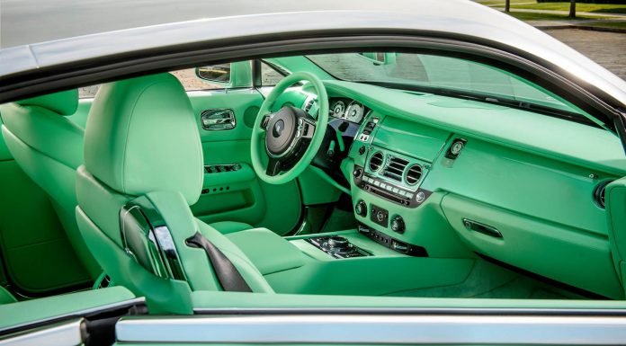 Bespoke Green Rolls-Royce Wraith Built for Michael Fux