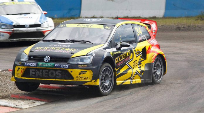 Tanner Foust at World RX Finland 