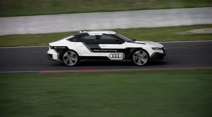 Autonomous Audi RS7 Piloted Driving Concept 